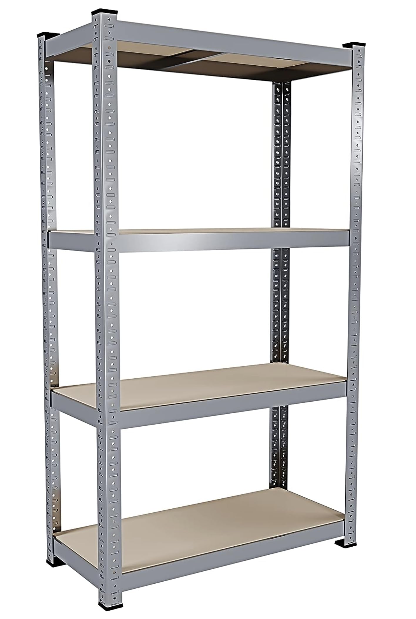 monzana 2x scaffale metallo 180x90x40cm